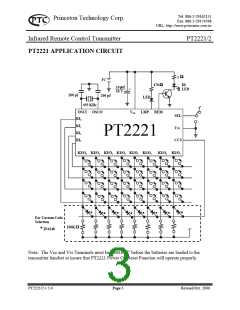 浏览型号PT2221-001的Datasheet PDF文件第3页