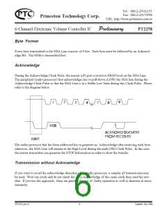 浏览型号PT2258的Datasheet PDF文件第6页