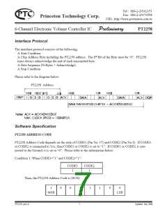 浏览型号PT2258的Datasheet PDF文件第7页