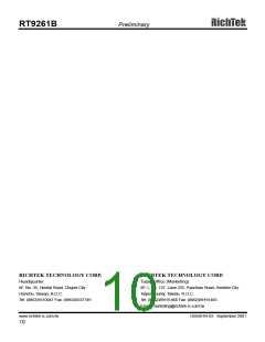 浏览型号RT9261B-36CX的Datasheet PDF文件第10页