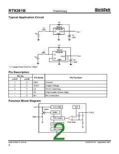 浏览型号RT9261B-36CX的Datasheet PDF文件第2页