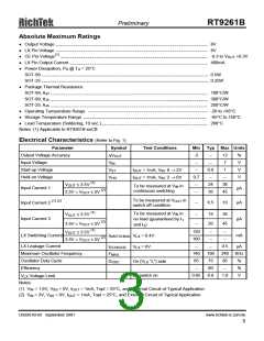 浏览型号RT9261B-36CX的Datasheet PDF文件第3页