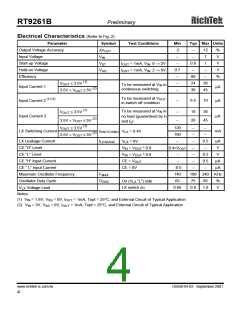浏览型号RT9261B-36CX的Datasheet PDF文件第4页