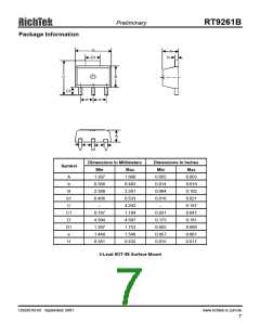 浏览型号RT9261B-36CX的Datasheet PDF文件第7页