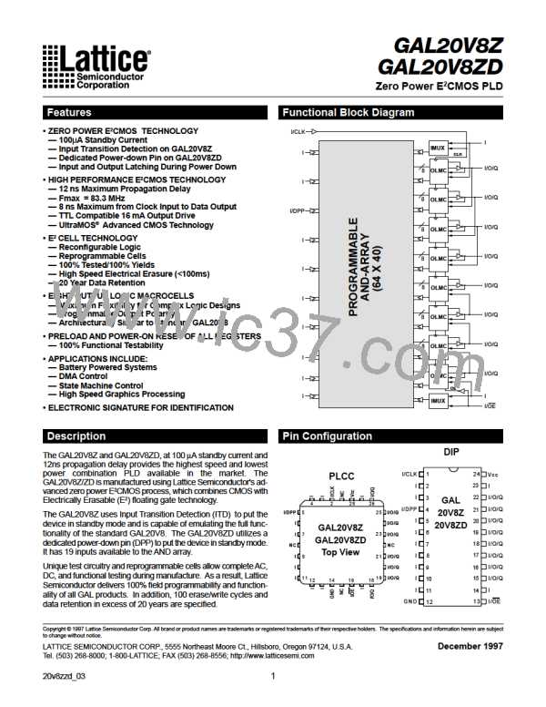 GAL20V8Z-12QP图片预览