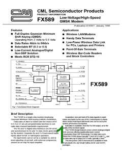 浏览型号FX589的Datasheet PDF文件第1页