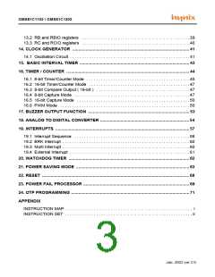 浏览型号GMS81C1202的Datasheet PDF文件第3页