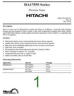 浏览型号HA17555的Datasheet PDF文件第1页