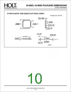浏览型号HI-8686PQI的Datasheet PDF文件第10页