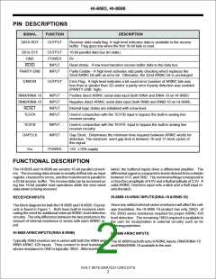 浏览型号HI-8686PQI的Datasheet PDF文件第2页
