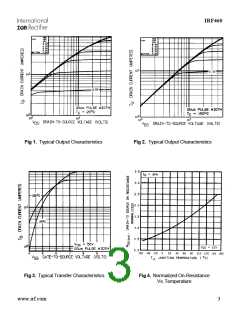 浏览型号IRF460的Datasheet PDF文件第3页