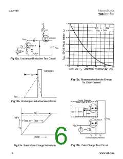 浏览型号IRF460的Datasheet PDF文件第6页