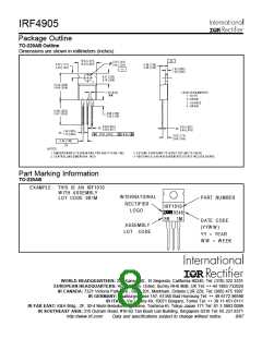 浏览型号IRF4905的Datasheet PDF文件第8页
