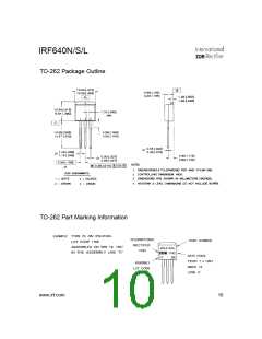 浏览型号IRF640N的Datasheet PDF文件第10页