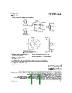 浏览型号IRF640N的Datasheet PDF文件第11页
