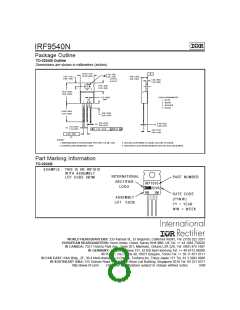 浏览型号IRF9540N的Datasheet PDF文件第8页