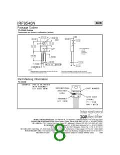 浏览型号IRF9540的Datasheet PDF文件第8页