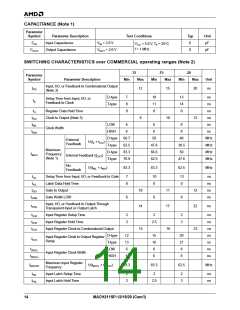 浏览型号MACH211SP-7JC的Datasheet PDF文件第14页
