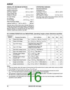 浏览型号MACH211SP-7VC的Datasheet PDF文件第16页