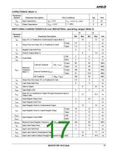 浏览型号MACH211SP-7JC的Datasheet PDF文件第17页