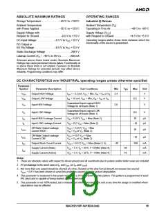 浏览型号MACH211SP-7JC的Datasheet PDF文件第19页