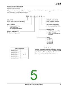 浏览型号MACH211SP-7JC的Datasheet PDF文件第5页