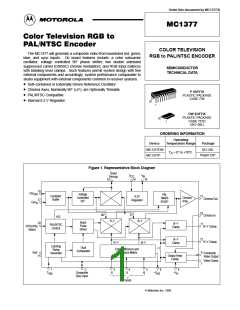 浏览型号MC1377P的Datasheet PDF文件第1页