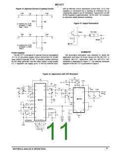 浏览型号MC1377P的Datasheet PDF文件第11页