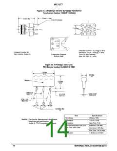 浏览型号MC1377P的Datasheet PDF文件第14页