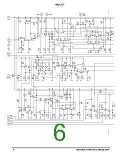 浏览型号MC1377P的Datasheet PDF文件第6页