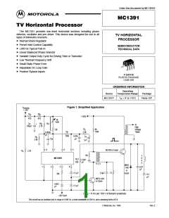 浏览型号MC1391的Datasheet PDF文件第1页