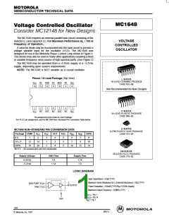 浏览型号MC1648P的Datasheet PDF文件第1页