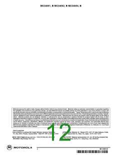 浏览型号MC34004P的Datasheet PDF文件第12页