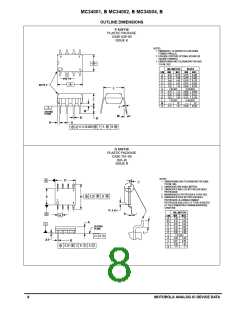 浏览型号MC34004P的Datasheet PDF文件第8页