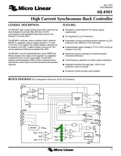 浏览型号ML4901的Datasheet PDF文件第1页