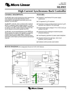 浏览型号ML4901CS的Datasheet PDF文件第1页