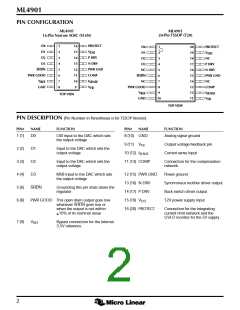 浏览型号ML4901CS的Datasheet PDF文件第2页