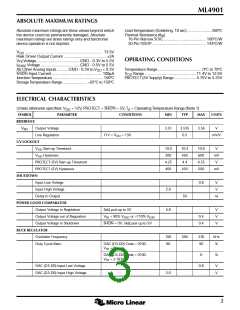 浏览型号ML4901的Datasheet PDF文件第3页
