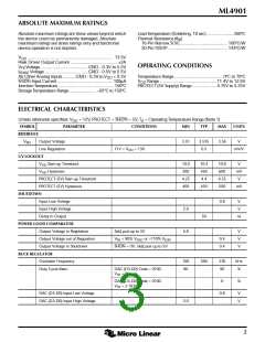 浏览型号ML4901CS的Datasheet PDF文件第3页