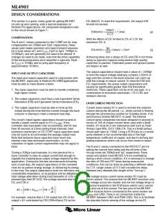 浏览型号ML4901的Datasheet PDF文件第6页