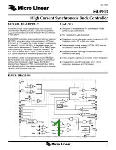 浏览型号ML4903的Datasheet PDF文件第1页