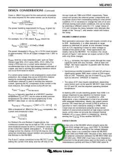 浏览型号ML4903CT的Datasheet PDF文件第9页