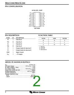 浏览型号ML65L244CK的Datasheet PDF文件第2页