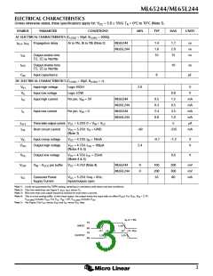 浏览型号ML65L244CK的Datasheet PDF文件第3页