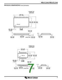 浏览型号ML65L244CK的Datasheet PDF文件第7页