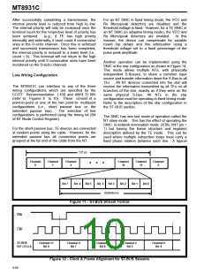 浏览型号MT8931C的Datasheet PDF文件第10页