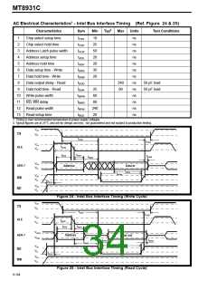 浏览型号MT8931C的Datasheet PDF文件第34页