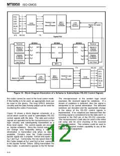 浏览型号MT8950AC的Datasheet PDF文件第12页