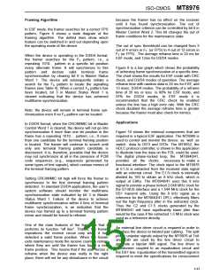 浏览型号MT8976AC的Datasheet PDF文件第15页