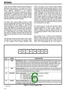 浏览型号MT8985AE的Datasheet PDF文件第6页